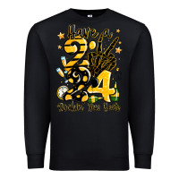 Black have rockin' new year 2024 Premium Sweatshirt - MaliasSmallBusiness