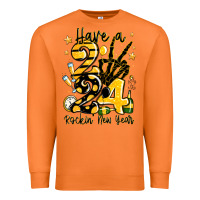 Carrot have rockin' new year 2024 Premium Sweatshirt - MaliasSmallBusiness