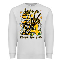 Dove Grey have rockin' new year 2024 Premium Sweatshirt - MaliasSmallBusiness