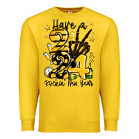 Lemon have rockin' new year 2024 Premium Sweatshirt - MaliasSmallBusiness
