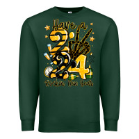 Sports Green have rockin' new year 2024 Premium Sweatshirt - MaliasSmallBusiness