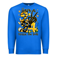 True Royal have rockin' new year 2024 Premium Sweatshirt - MaliasSmallBusiness