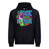 Black Pick Your Poison Urban Hoodie - texasbilliewilder