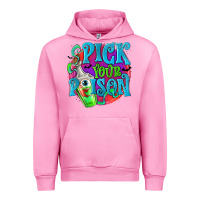 Fuchsia Pink Pick Your Poison Urban Hoodie - texasbilliewilder