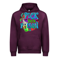 Mauve Wine Pick Your Poison Urban Hoodie - texasbilliewilder