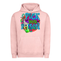 Pigment Salmon Pick Your Poison Urban Hoodie - texasbilliewilder
