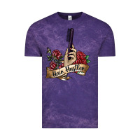 Cloud Purple hair hustler 4 Vintage Tee - SublimationCraftShop