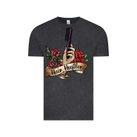 Vintage Black hair hustler 4 Vintage Tee - SublimationCraftShop