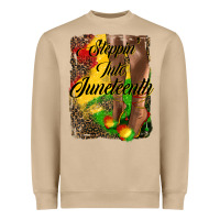 Mushroom steppin'  into juneteenth Heavyweight Sweatshirt - HRA Design Shop