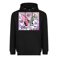 Black bible verse Heavyweight Hoodie - MaliasSmallBusiness
