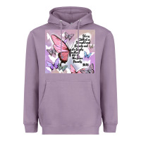 Lavender bible verse Heavyweight Hoodie - MaliasSmallBusiness