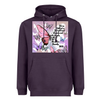 Plum bible verse Heavyweight Hoodie - MaliasSmallBusiness