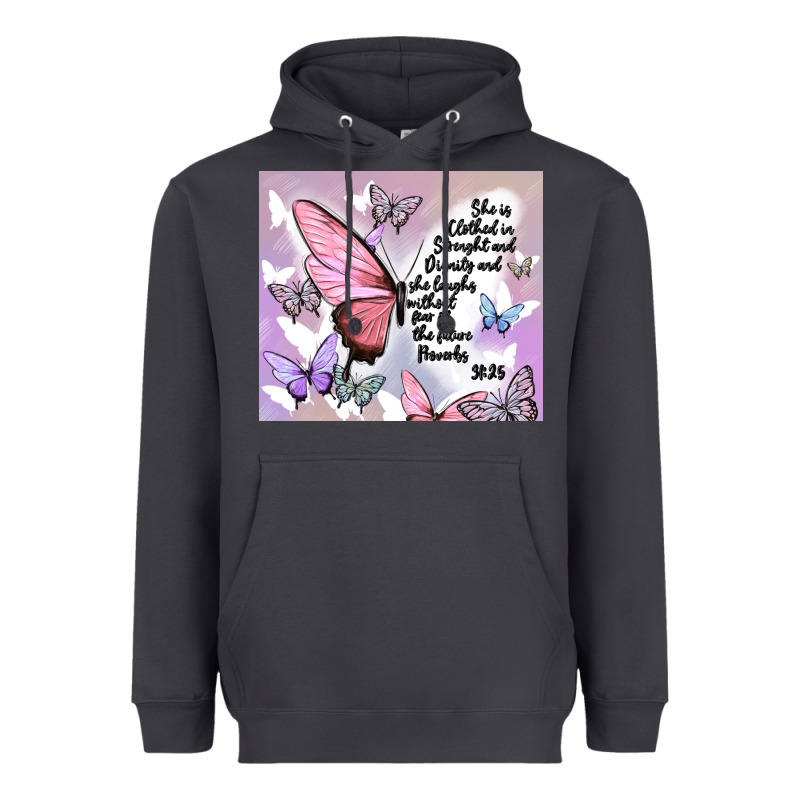 Bible Verse Heavyweight Hoodie by MaliasSmallBusiness | Teevron