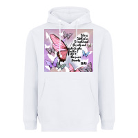 White bible verse Heavyweight Hoodie - MaliasSmallBusiness