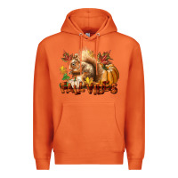 Carrot Fall Vibes Squirrel Premium Hoodie - LillyAllenDesigns