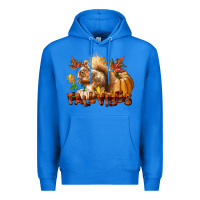 True Royal Fall Vibes Squirrel Premium Hoodie - LillyAllenDesigns
