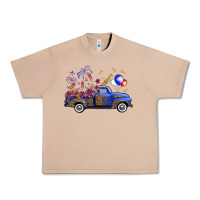 Burro western truck fourth of july Urban Heavy Tee - FaDigitalArtStudio