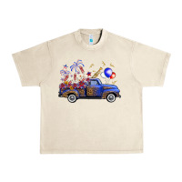 Sandshell western truck fourth of july Urban Heavy Tee - FaDigitalArtStudio