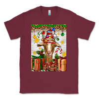 Burgundy christmas goat air freshener Classic Tee - Artiststas