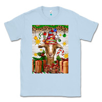 Dusty Blue christmas goat air freshener Classic Tee - Artiststas