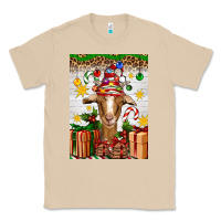 Mushroom christmas goat air freshener Classic Tee - Artiststas