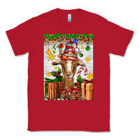 Red christmas goat air freshener Classic Tee - Artiststas