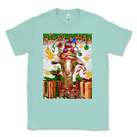 Seafoam christmas goat air freshener Classic Tee - Artiststas