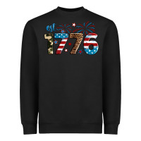 Black Est. 1776 Heavyweight Sweatshirt - Neo Western