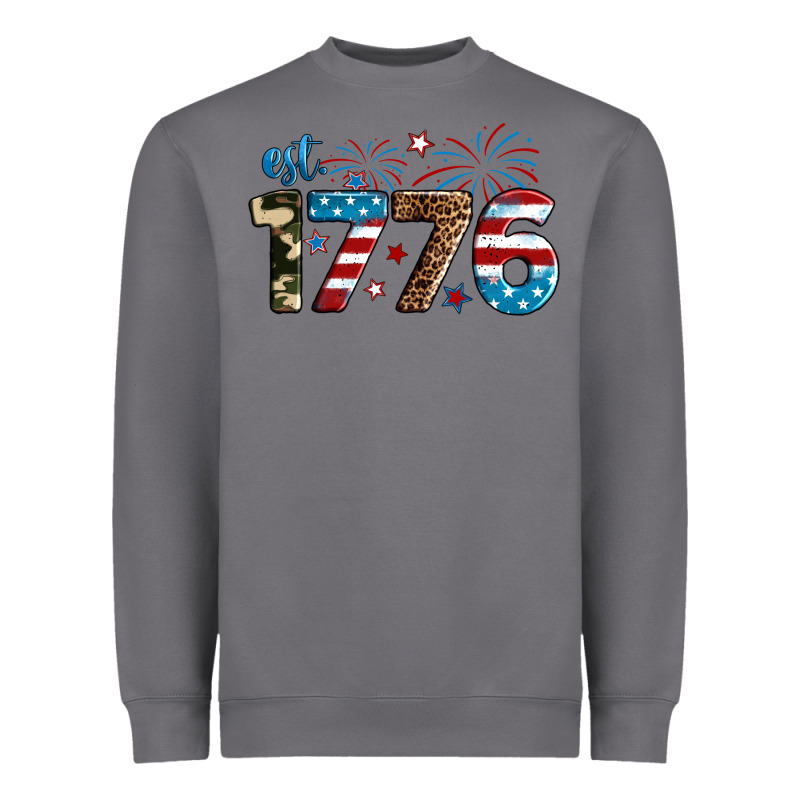 Est. 1776 Heavyweight Sweatshirt by Neo Western | Teevron