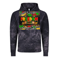 Cloud Black juneteenth freedom 1865 Vintage Hoodie - Zillion Design Studio