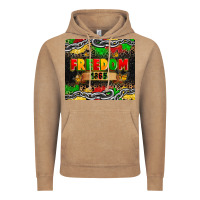 Vintage Coffee juneteenth freedom 1865 Vintage Hoodie - Zillion Design Studio