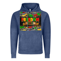 Vintage Denim juneteenth freedom 1865 Vintage Hoodie - Zillion Design Studio
