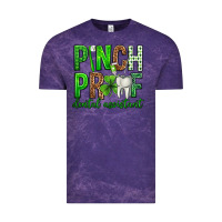 Cloud Purple Pinch Proof Dental Assistant St. Patricks Day Vintage Tee - Neo Western