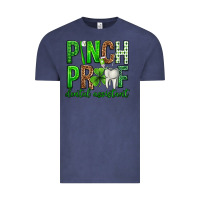 Vintage Denim Pinch Proof Dental Assistant St. Patricks Day Vintage Tee - Neo Western