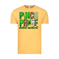 Vintage Mustard Pinch Proof Dental Assistant St. Patricks Day Vintage Tee - Neo Western