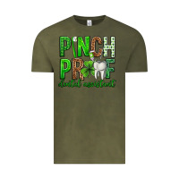 Vintage Olive Pinch Proof Dental Assistant St. Patricks Day Vintage Tee - Neo Western