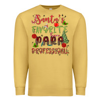 Antique Gold santa's favorite para professional Premium Sweatshirt - MaliasSmallBusiness