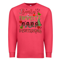 Cardinal santa's favorite para professional Premium Sweatshirt - MaliasSmallBusiness