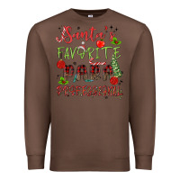 Chestnut santa's favorite para professional Premium Sweatshirt - MaliasSmallBusiness