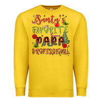 Lemon santa's favorite para professional Premium Sweatshirt - MaliasSmallBusiness