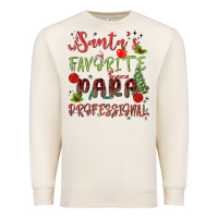 Sandshell santa's favorite para professional Premium Sweatshirt - MaliasSmallBusiness