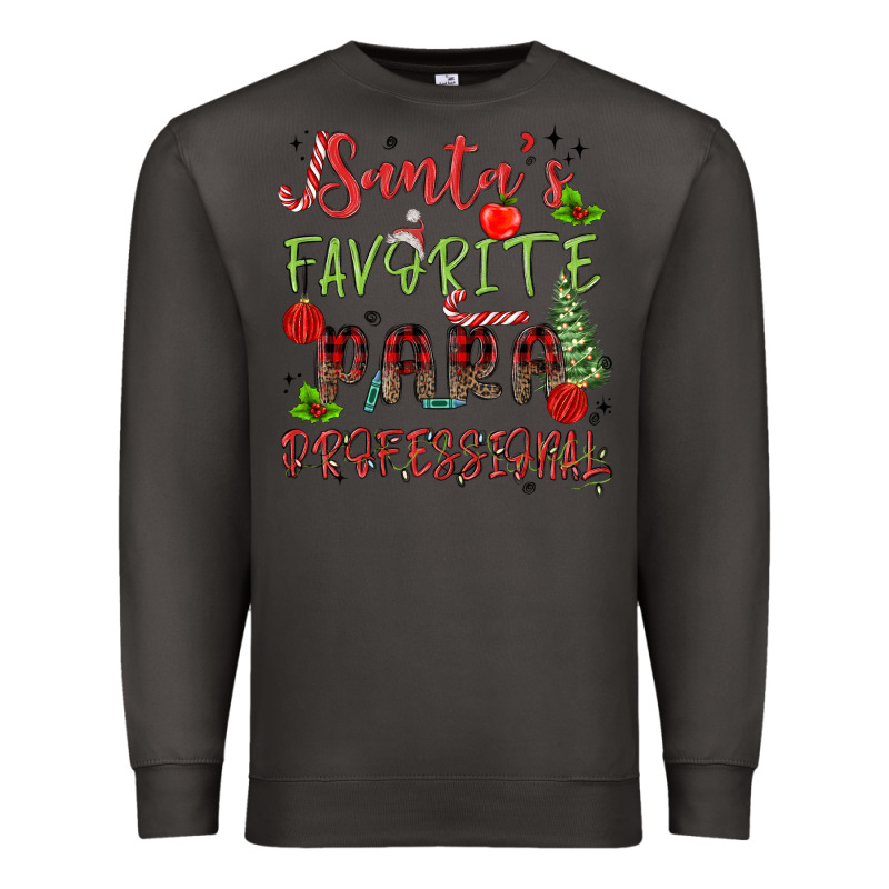 Santa's Favorite Para Professional Premium Sweatshirt by MaliasSmallBusiness | Teevron
