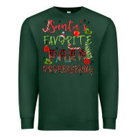 Sports Green santa's favorite para professional Premium Sweatshirt - MaliasSmallBusiness
