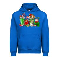 Cobalt Christmas coffee cup Urban Hoodie - NancyCooperArtShop