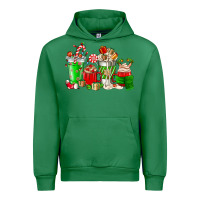 Emerald Christmas coffee cup Urban Hoodie - NancyCooperArtShop