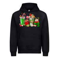 Forest Green Christmas coffee cup Urban Hoodie - NancyCooperArtShop