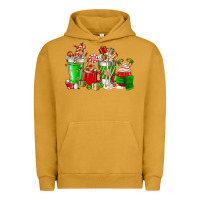 Pigment Peanut Butter Christmas coffee cup Urban Hoodie - NancyCooperArtShop