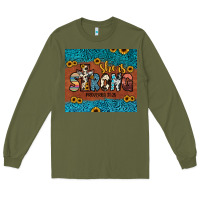 Army Green she is strong Long Sleeve Tee - JahusDesignShop