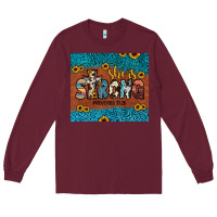 Burgundy she is strong Long Sleeve Tee - JahusDesignShop
