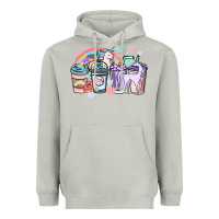 Moon Dust unicorn coffee cups Heavyweight Hoodie - NancyCooperArtShop